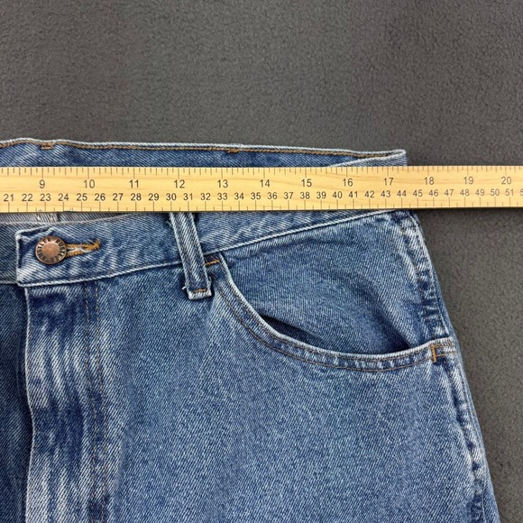 Rustler Jeans Men's Size 36x32 Light Wash Relaxed Fit Classic Denim Pants - Picture 7 of 11